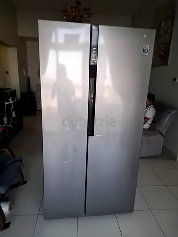 LG Side by Side Refrigerator in Silver