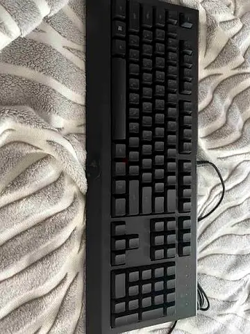 Razer mouse and keyboard, mouse pad also