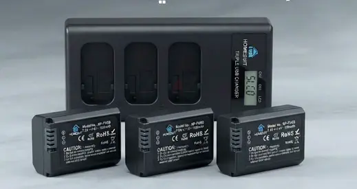 Complete NP-FW50 Battery Kit – Like New