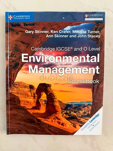 Cambridge IGCSE and O Level Environmental Management Coursebook