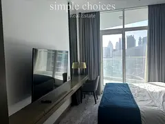 Modern Studio / Canal View/ Burj Khalifa view