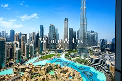 Burj + Fountain View | High Floor | Vacant