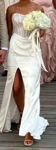 Beaded wedding dress size 36