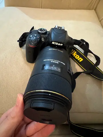 Nikon DSLR with Sigma 70-300mm Telephoto Lens - Good Condition