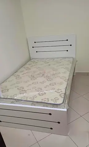 Single bed with mattress brand new