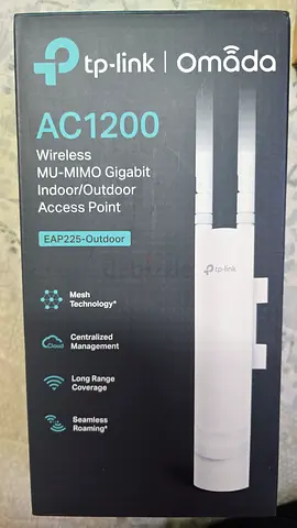 TP-Link Omada AC1200 EAP225 Outdoor Wireless Access Point - Sealed Box
