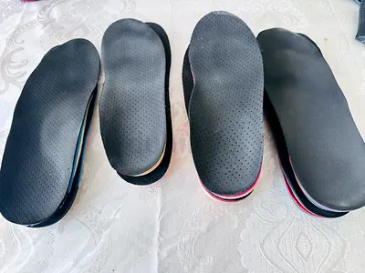 Used shoe insoles / foot orthotic inserts - size 43-44