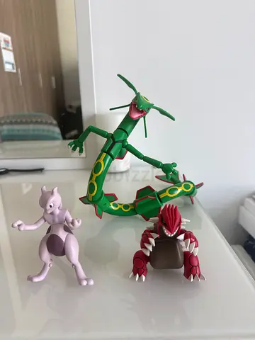 Pokémon’s Rayquaza, Mewtwo groudon Action Figures