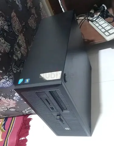 HP EliteDesk 800 G1 Tower (Core i5 / كيسة أوريجينال 8 بحالة ممتازةGB RAM) مع شاشه