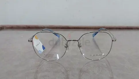 Premium FLIK FLAK B-Titanium Frame - Trendy Geometric Glasses - New