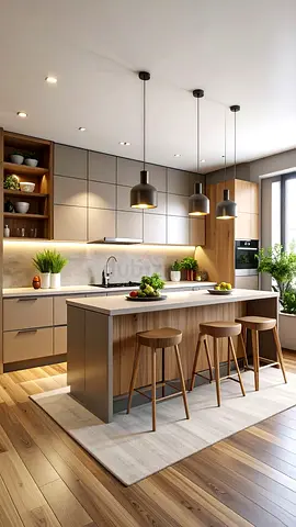 Custom-made Modern kitchen island