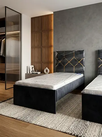 Single Bed With Mattress New For Sale