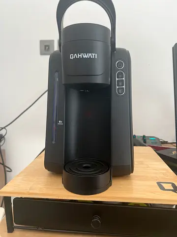 Capsule Coffee Maker (K-Cup) + Wooden Capsule Holder