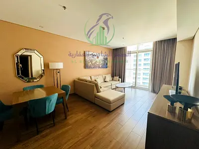 One Bedroom Furnished Apartment for Annual Rent in Al Taawun Sharjah Fully Furnished Equipped Kitchen Pool Gym Private Parking