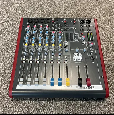 Allen & Heath ZED60-10FX analog mixer