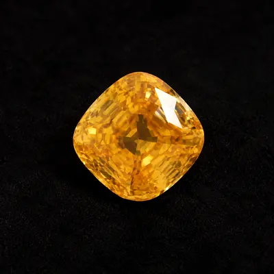 27.16ct Natural Ceylon Yellow Sapphire | Untreated