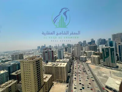 Two Bedrooms And Hall Apartment For Rent With Maid Room In Al Majaz 2 With An Open View Built In Wall Cabinets Parking Gym And Swimming Pool