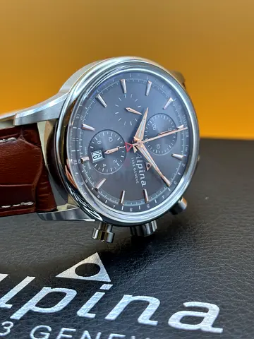 NEW/UNWORN Alpina Chronograph Automatic Watch