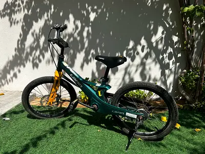 Children's 18inches bicycle with disc brake - good condition