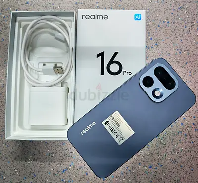 Realme 16 Pro  5G  TDRA 256gb/12 with box and charger - Excellent condition