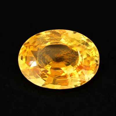 18.13ct Natural Ceylon Yellow Sapphire | Vivid Yellow