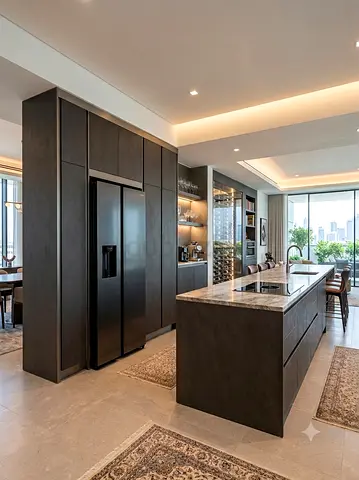 Samsung Side-by-Side Fridge Freezer – Like-New Condition | Water Dispenser | Premium Modern Design