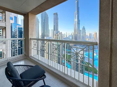 Burj Khalifa&Fountain Views From Every Room | 2BR