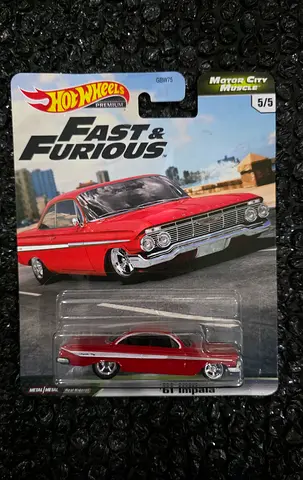Hot Wheels Premium Fast & Furious ’61 Impala 5/5