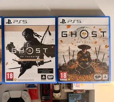 PS5 Games Bundle: Uncharted Legacy + Ghost of Yotei + Ghost of Tsushima Director's Cut