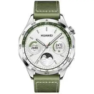 Hie- Q Japan WR-GT4 Smart Watch Black Pro- Green Strap, Good Condition