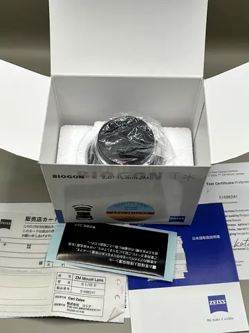 ZEISS BIOGON ZM 35mm f2 LENS for LEICA M MOUNT