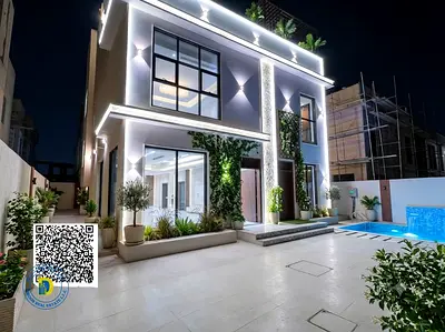 فيلا راقيه 5غرف ومسبح وروف شامل رسوم التسجيل قابل للتفاوض