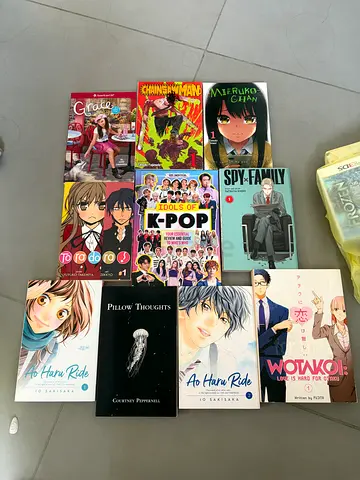 Mixed Manga Collection — 10+ Titles (Romance, Comedy, K-pop & More)