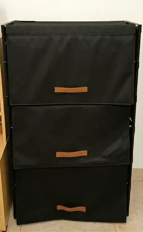 🔥 Moving Sale: 7 Layer Fabric Shoe Rack - AED 40