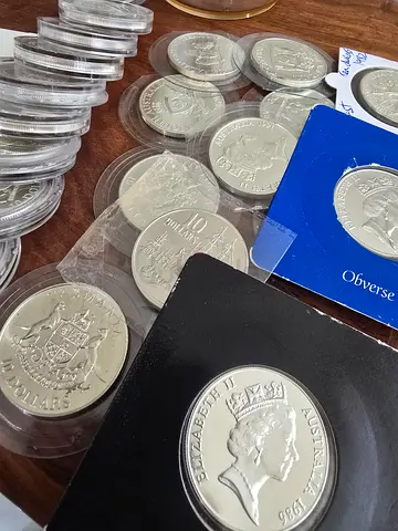 20gram silver coins.