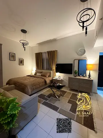 🔥🏠 استوديو جديد للإيجار مفروش بالكامل– الروضة | شارع الشيخ عمار 🏠🔥