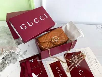 GUCCI Women's GG Marmont Mini Shoulder Bag