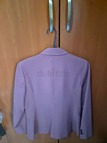 Light mauve women's blazer - good condition, size M