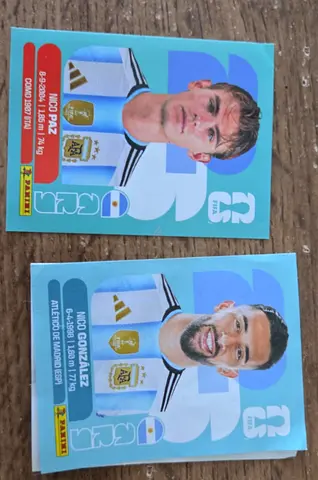 Panini FIFA Argentina Cards – Nico Paz & Nico González