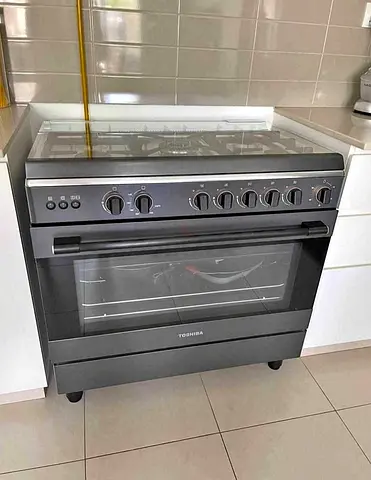 Toshiba 5Burner Full Gas Cooker 90x60cm