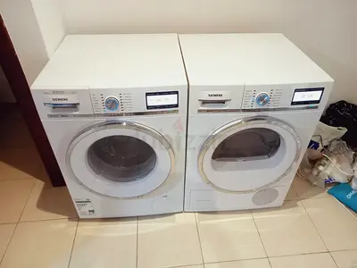 Siemens IQ800 9kg washer and dryer separate set with WiFi model
