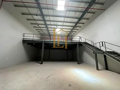 ONE MONTH FREE !! 4100 SQFT BRAND NEW WAREHOUSE !!! WITH MEZZANINE IN SAJJA SHARJA