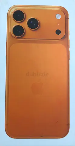 iPhone 17 ProMax 512GB Cosmic Orange UAE TRDA - Brand New Sealed - Never Activated(Gift- No invoice)