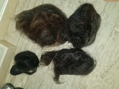 Natural hair 100gr