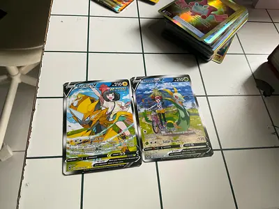 Pokemon rare card prices checked by google