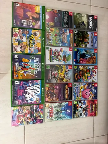 Mixed Nintendo Switch & Xbox One Game Collection 75 per piece