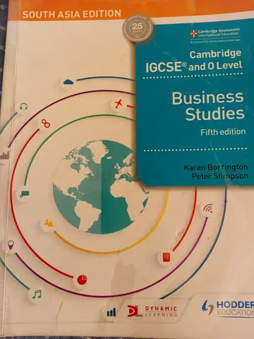 IGCSE BUSINESS STUDIES