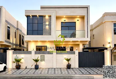 Own your dream villa Al Zahia district. A well-maintained villa with 5 bedrooms and built-in wardro