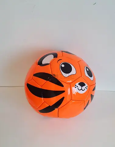 Children's Orange Tiger Mini Soccer Ball - Good Condition