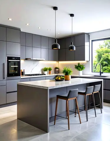 Modern Kitchen Island